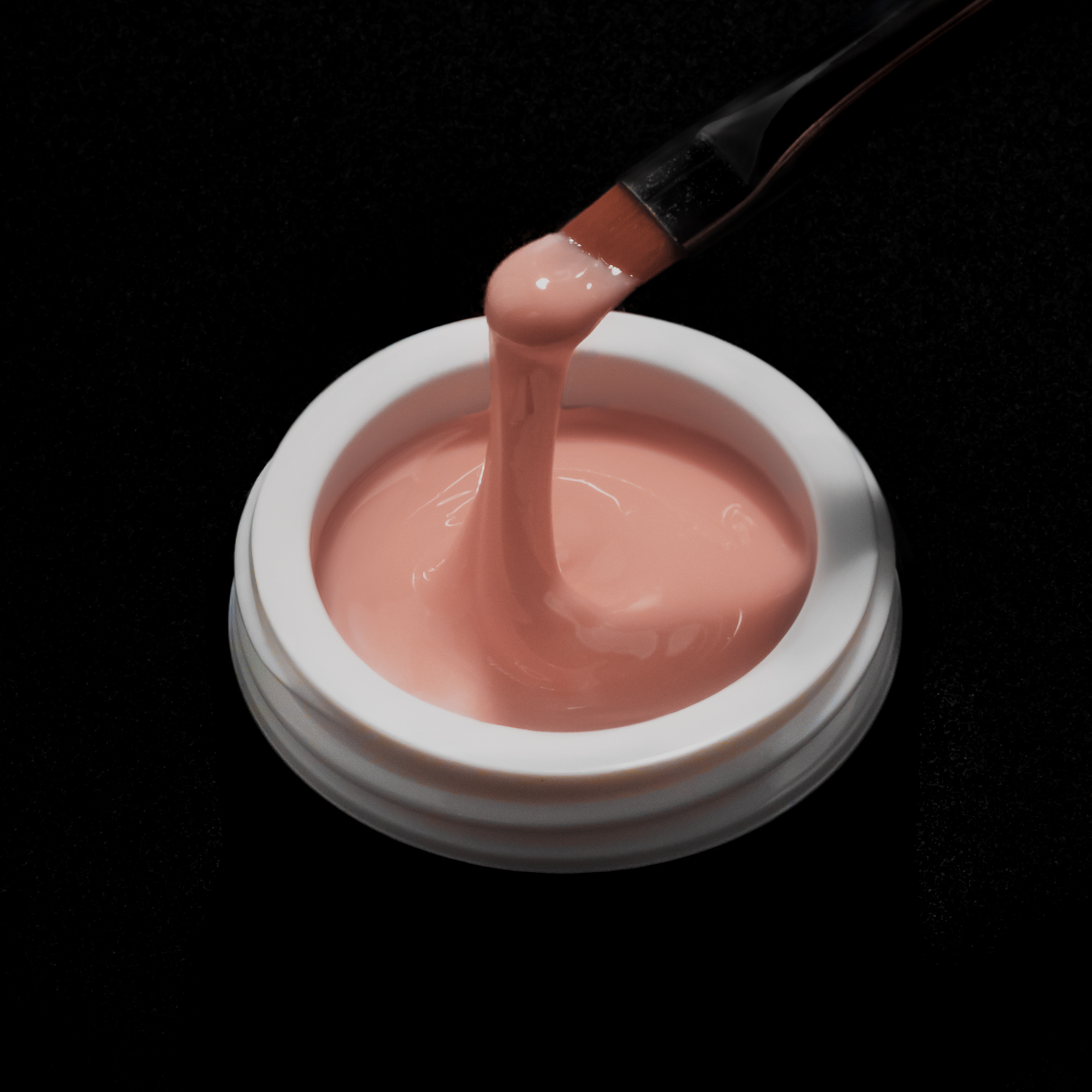 High thixotropic gel, pigmented